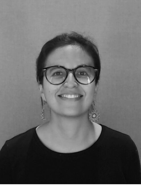 Black and white headshot image of Discovery Center staff member